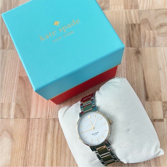 Kate spade New York ladies two toned round dress watch NEW BATTERY main image 7